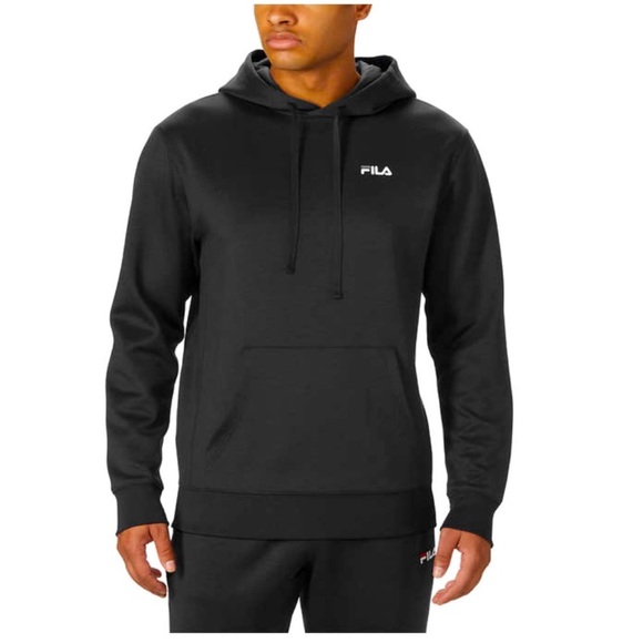 Fila Other - NWT Fila Men Performance Hoodie BLACK - size S sweatshirt comfy cozy activewear